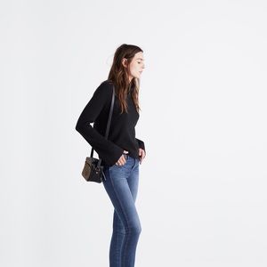 Madewell bell sleeved turtleneck sweater